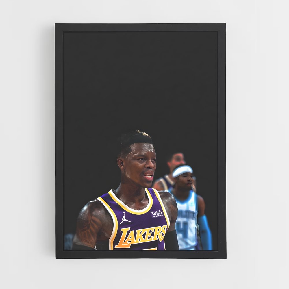 Poster Purple Passion – affiche Basketball (vue 2)